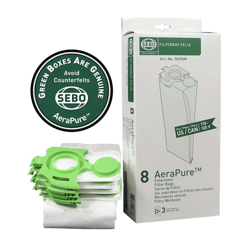 SEBO Filter Vacuum Bags Felix