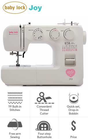Baby Lock Jubilant Sewing Machine