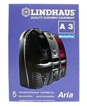 Lindhaus A3 Genuine Vacuum Bags - MH Vacuums