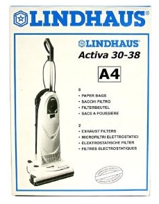 Lindhaus(TM) Brand A4 Vacuum Bags - MH Vacuums