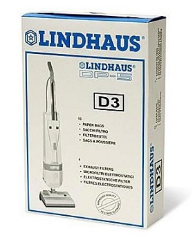 Lindhaus D3 Genuine Vacuum Bags - MH Vacuums