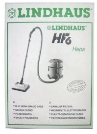 Lindhaus HF6 Genuine Vacuum Bags - MH Vacuums