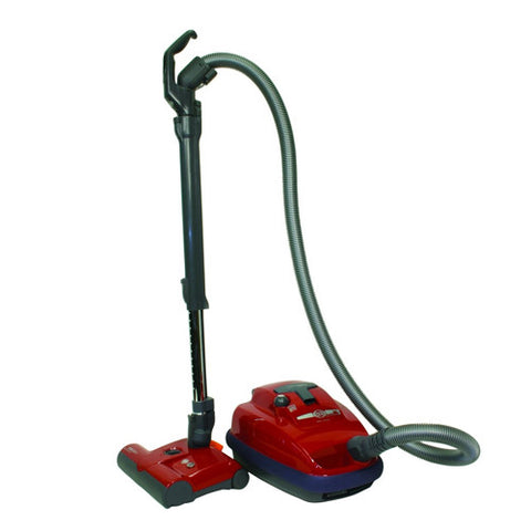 SEBO AirBelt K3 Vacuum Canister Cleaner ET-1 Power Head - Red - MH Vacuums