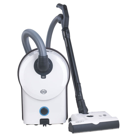 SEBO Airbelt D4 Premium Canister Vacuum Cleaner - White - MH Vacuums