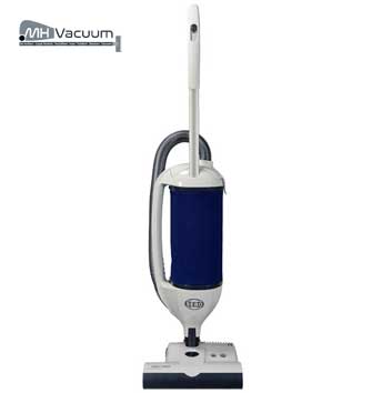 Upright Vacuum: Sebo Dart Arctic white/Dark blue - 9855AM