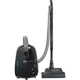 SEBO E3 Premium Series Airbelt BLACK Canister Vacuum Cleaner with ET-1 and Parquet Brush - MH Vacuums