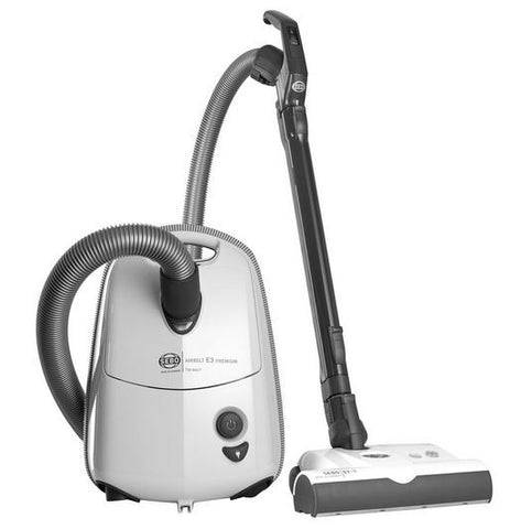 SEBO Airbelt E3 Canister Vacuum - White - MH Vacuums