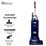 Sebo Automatic X8 Upright Vacuum - Blue - 91566AM - MH Vacuums